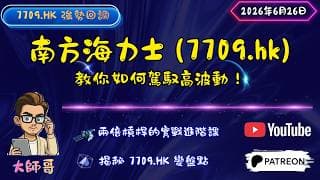 ⚠️ 槓桿 ETF 煉金術！[ 7709.HK ＸＬ二南方海力士 ] : 進入關鍵修正期，關鍵支撐測試，散戶該如何應對震盪？⚠️