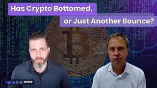 Fundstrat: Stocks Are at Record Highs. Crypto Isn't.