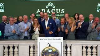 Abacus Global Management, Inc. (NYSE: ABX) Rings The Closing Bell®