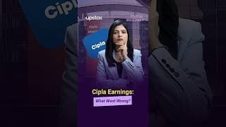 Why Cipla Stock Fell Despite 42% Profit Growth | Profit Down 39% YoY & EBITDA Down 34% | Upstox