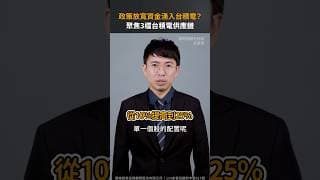 政策放寬資金湧入台積電？聚焦3檔台積電供應鏈【股市漲知識｜Shorts】