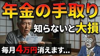【知らないと損】年金の額面と手取りは違う！天引き5項目と手取りを1円でも増やすコツ