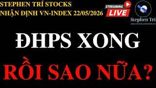 🔴VN-INDEX 22/05/2026: Đáo hạn phái song hoàn tất - Thị trường sẽ ra sao?