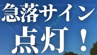 【1184話】急落サインが点灯しています！！