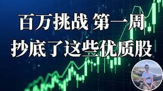 账户一周涨回2万， 我用一万美金就抄底了200股特斯拉？？【百万挑战EP1】