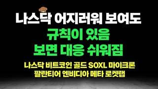 나스닥 어지러워 보여도 규칙이 있습니다, 보시면 대응이 쉬워집니다. 비트코인 골드 SOXL 마이크론 팔란티어 엔비디아 메타 로켓랩 분석