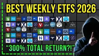 I Ranked The Best Weekly Dividend ETFs In 2026