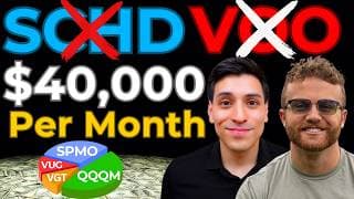 He Invests $40,000 Per Month in ETFs to Retire Early...(NOT Just SCHD or VOO)
