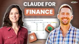 Claude for Finance: Building a Live Merger Model with AI