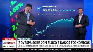 Ibovespa sobe 0,76% com fluxo estrangeiro e dados econômicos: Fechamento Touro de Ouro