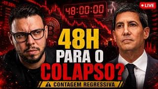 URGENTE! FALTAM 48H PARA O COLAPSO! ISSO PODE DERRUBAR O BITCOIN?