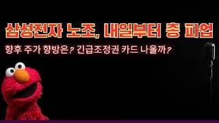 [긴급진단] 삼성전자 노사 사후 조정 불성립