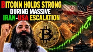 BITCOIN HOLDS STRONG DURING MASSIVE IRAN-USA ESCALATION