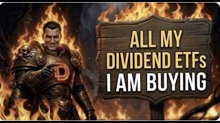 Dividend ETFs I am Buying for My High Dividend Yield Dividend Investing Strategy