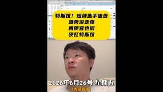 直播观点：耐心等市场信号，趋势到来再操作