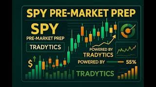 $SPY Pre-Market Prep: Field Goal Range!
