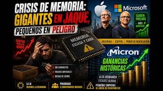🚨 CRISIS DE MEMORIA: La IA Está Dejando Sin Chips al Mundo | Micron Hace Historia