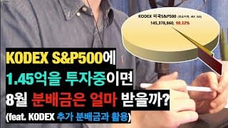 KODEX S&P500 1+1 분배금 | 추가 분배금 규모와 그에 대한 세금은? | 분배락 및 분배금 재투자
