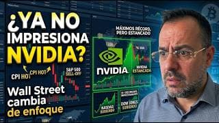 NVIDIA ROMPE RÉCORDS… PERO WALL STREET YA ESTÁ MIRANDO OTRA COSA