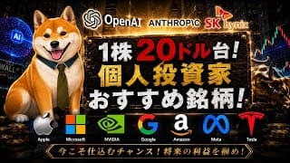 【初紹介】「個人投資家必見の低位株！」下落トレンドの今だからこそ要注目の割安銘柄について徹底解説！