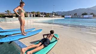 SURFING IN THE DESERT!!! BORING VLOG!