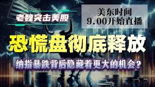 美股解析｜恐慌盘彻底释放！纳指暴跌背后隐藏着更大的机会？#美股 #英伟达 #甲骨文 #英特尔 #特斯拉 #soun #苹果 #投資  #crcl  #amd #投資