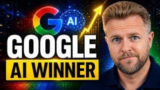 Google: The BIG Winner of AI