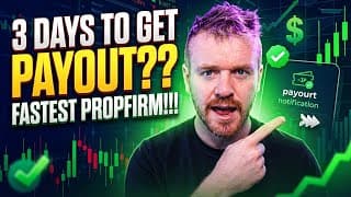 3 DAYS TO GET PAYOUT?? EVAL + FUNDED 3 DAYS PAID!!!! FASTEST PROPFIRM!!!