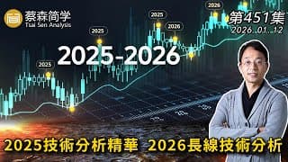 2025技術分析精華  2026長線技術分析!  20260112《經典技術分析》第 451集