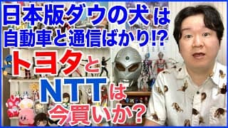 日本版「ダウの犬」を今作ってみると自動車と通信ばかり！？トヨタ、NTTは買いか？