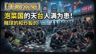 【美股富豪】泡菜国的天台人满为患！赌球的和炒股的