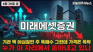 [미래에셋증권 주가 전망] 외인 기관 폭매수 그런데 왜 가격은 폭락하나 사상최고에서 54퍼 절반 추락 그런데 호재는 살아있다 #미래에셋증권주가전망 #미래에셋증권목표가 #미래에셋증권