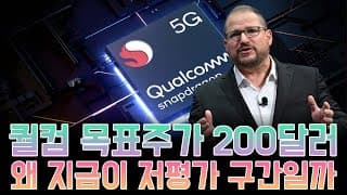 “BoA, 퀄컴 목표주가 200달러! 왜 지금이 저평가 구간일까?”