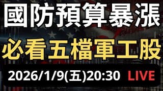 國防預算暴漲 5 成！必看這五檔股票！跟者川普賺一波？
