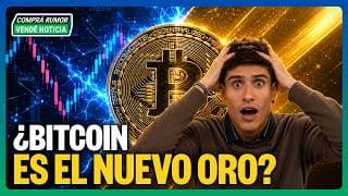🪙 ¿BITCOIN es el nuevo Oro Digital o una acción Tech muy volátil? | #CompraRumorVendeNoticia