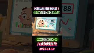 2025 11 19 英伟达财报拯救美股？三周暴跌背后的真相：指数小跌、个股血崩