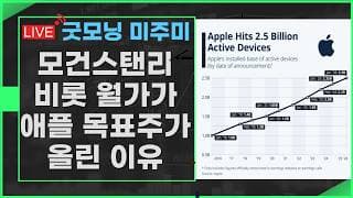 [굿모닝 미주미]  반도체 변동성은 언제까지? 애플 주가는 어디로?   #미주미 #이항영