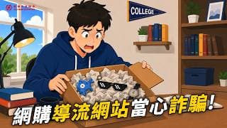 【防詐騙宣導】假網購真詐騙！網路購物導流網站請當心
