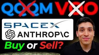 SpaceX IPO Could Crush S&P 500 VOO & QQQM...(OpenAI, Anthropic, Investors Beware?!)