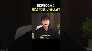 "월 300 나온다고?" S&P500보다 10배 배당 나오는 국내 고배당 ETF 비교