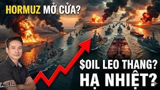 EO BIỂN HORMUZ ĐÃ MỞ LẠI? CHIẾN TRANH TIÊU HAO, SA LẦY, TIÊU CỰC VỚI TT TRUMP? TIỀN CỦA BẠN?