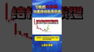#股票|#Serena|#赢在美股|下跌现大阳线(二)#shorts