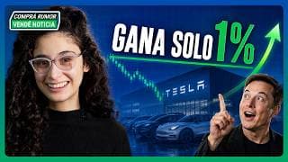 🚗 Tesla vende más, pero gana MENOS: el margen que alarmó al mercado 📉🤖 | #CompraRumorVendeNoticia