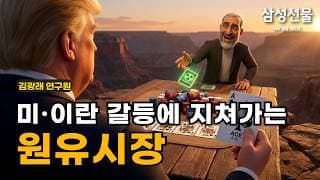 미·이란 갈등에 지쳐가는 원유시장