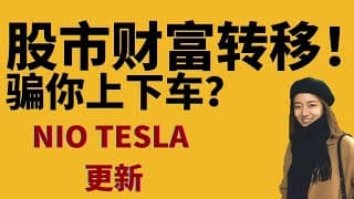 NIO和Tesla会反弹吗？原来被股市骗了？！蔚来汽车，特斯拉，鸡汤