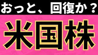 おっと、もう回復か？米国株。（4500万円運用状況）