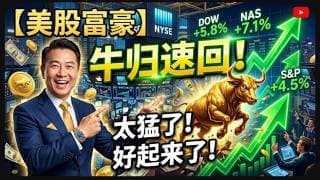 【美股富豪】牛归速回！！太猛了！好起来了！