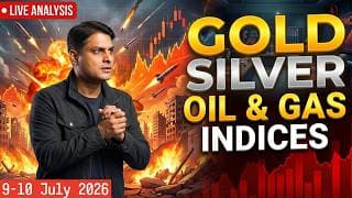 WAR- Ning!! GOLD, SILVER, CRUDE OIL, NATURAL GAS, NASDAQ, DJ30, DE40 & FTSE Live 9-10 July