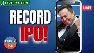 SpaceX IPO Launch Day! (VERTICAL) | Stock Market Live