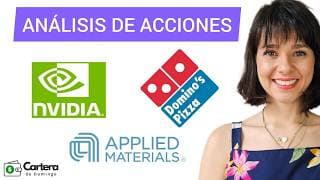 ANÁLISIS TÉCNICO DE ACCIONES PARA NO PERDER DINERO: NVIDIA, DOMINO'S PIZZA y APPLIED MATERIALS